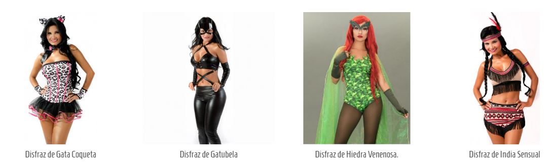 Espectaculares Disfraces Para Mujer Halloween en TuPuntoSex